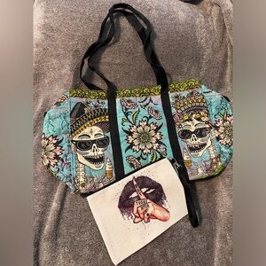 Tote and make up bag